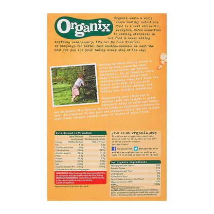 Organix Baby Food Banana, Peach & Apple Muesli 200g [10 mos+] (Organic, No Added Sugar)