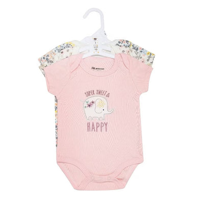 Lipton Baby Girls Romper/Onesies 3Pcs/Pack