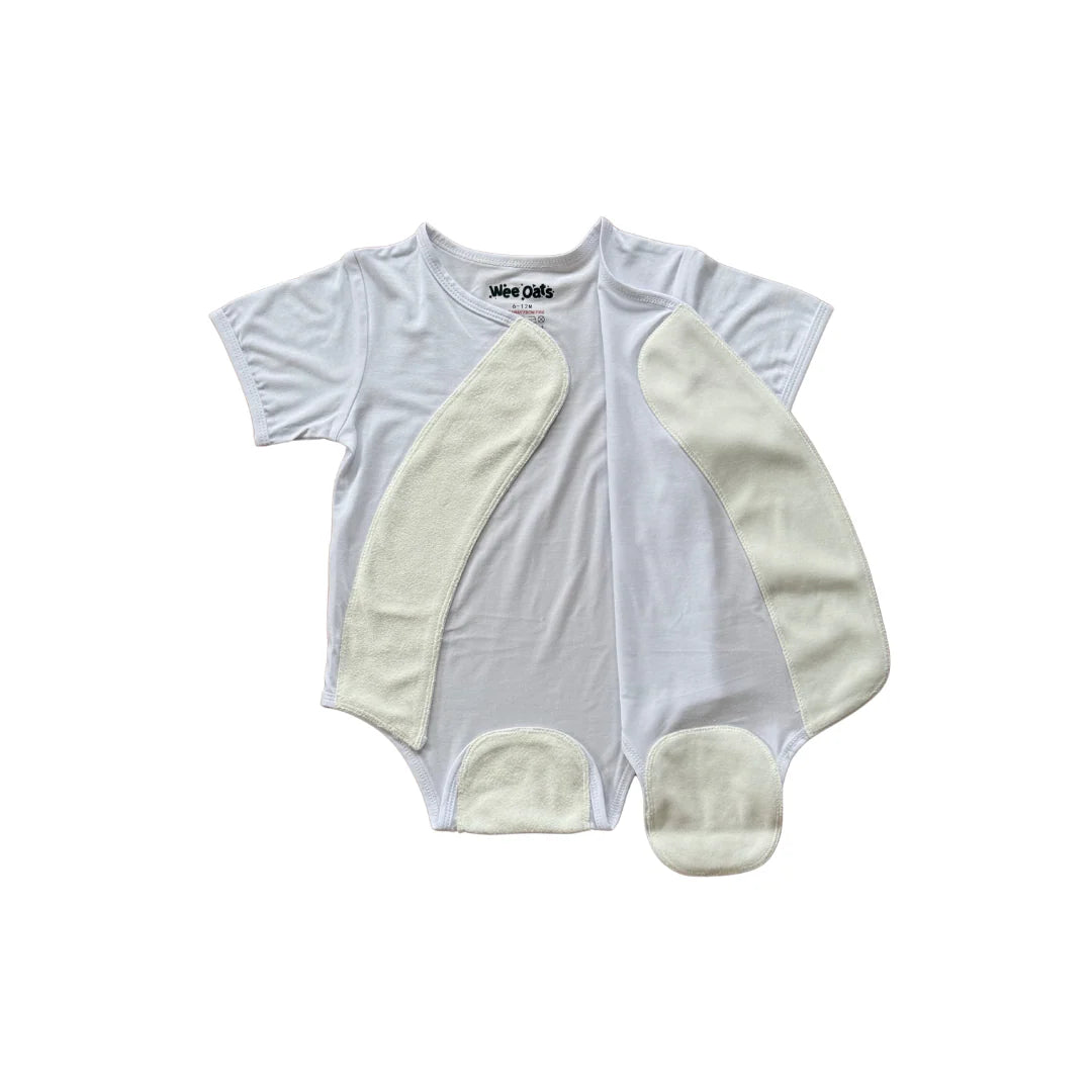 Wee Oats Mallows Bamboo Onesie