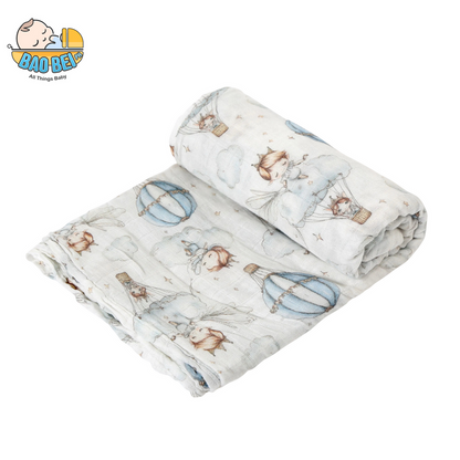 Bao Bei PH Inigo Multipurpose Muslin Cloth Swaddle Receiving Blanket for Infant Baby Newborn
