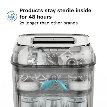 Baby Brezza SuperQuick Sterilizer Dryer (Stainless)