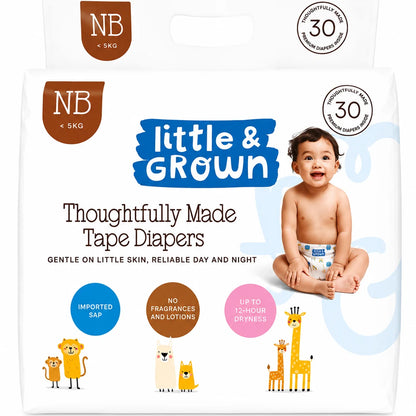 Little & Grown Taped Diaper