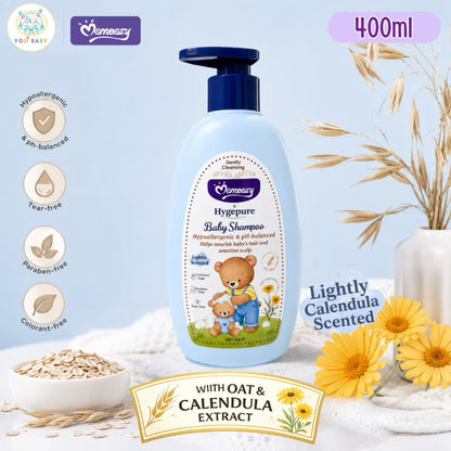 Momeasy  x Hygepure Liquid Baby & Kids Shampoo with Calendula & Oat Tear-Free Hypoallergenic Shampoo
