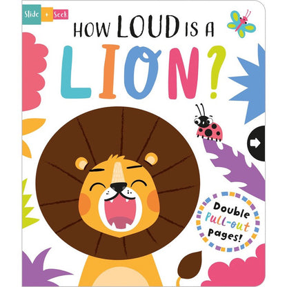 Slide and Seek Books with Double Pull-Out Pages