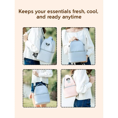 Lunabebe Two-Layer Breastpump Thermal Cooler Bag