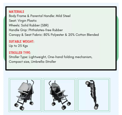 Yoji Baby Legendary Babe S107 Stroller
