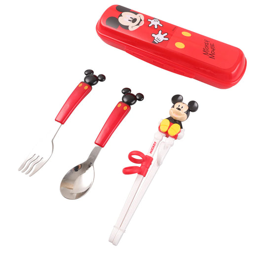 Dish Me Disney 3D Spoon, Fork and Chopsticks Set