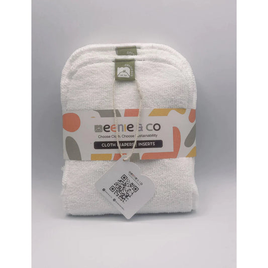 Meenie & Co. Reusable Microfiber Cloth Diaper Inserts (Bundle of 2)