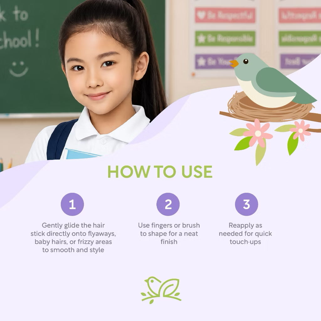 Nature to Nurture Kids Keep It Neat Hair Styling Stick 15g | Styling Hair
