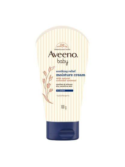 Aveeno Baby Soothing Relief Fragrance Free Moisture Cream 100g