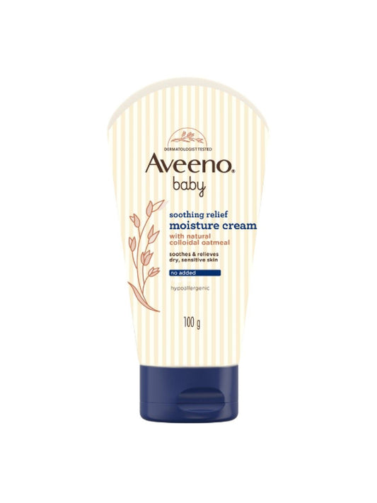 Aveeno Baby Soothing Relief Fragrance Free Moisture Cream 100g