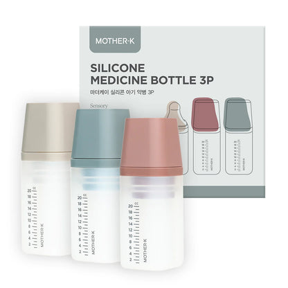 Mother K Silicone Medicine Bottle 3pcs