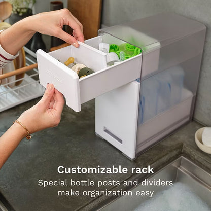 Baby Brezza Covered Drying Rack & Organizer