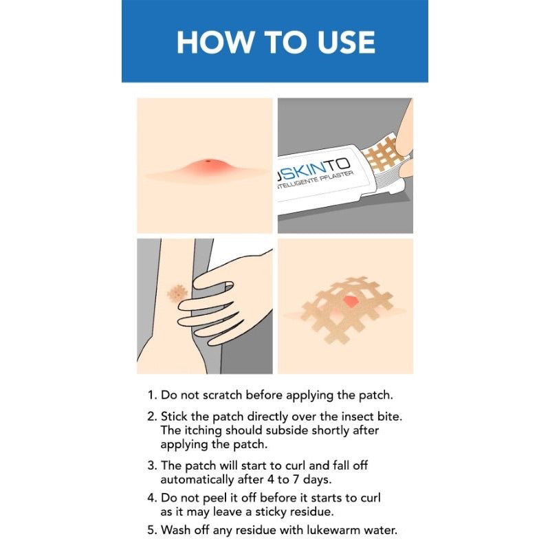 Moskinto The Intelligent Patch/ Mosquito Bite Relief