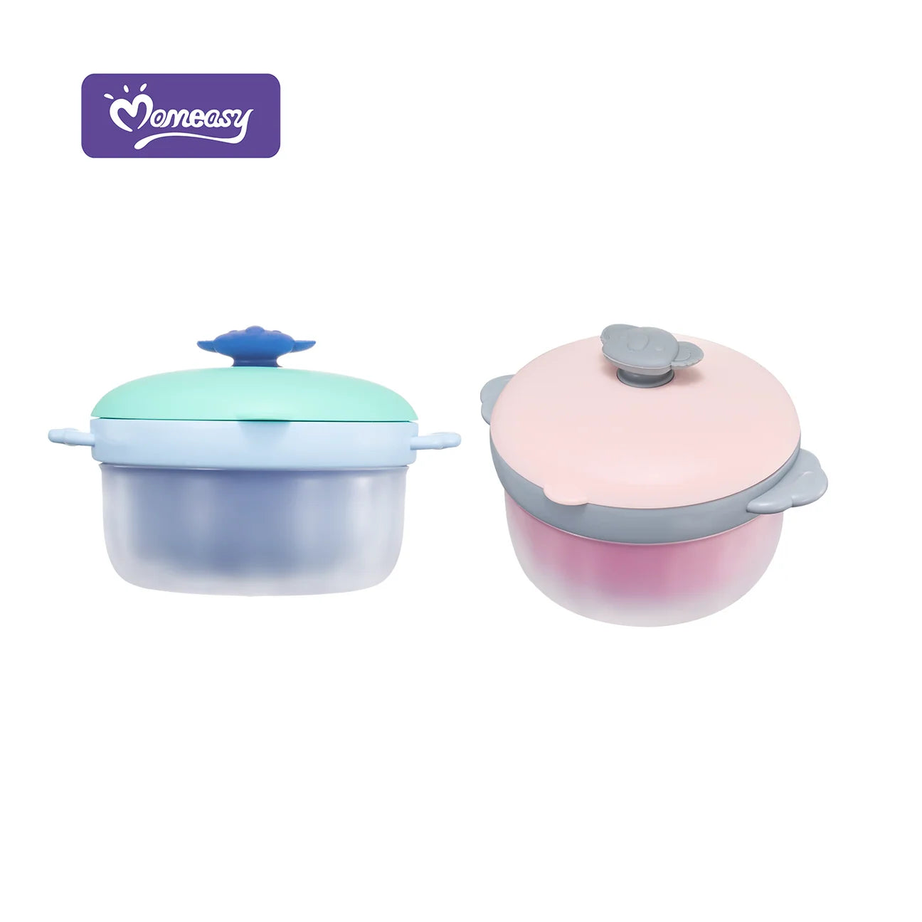 Momeasy Stainless Steel Insulated Feeding Bowl