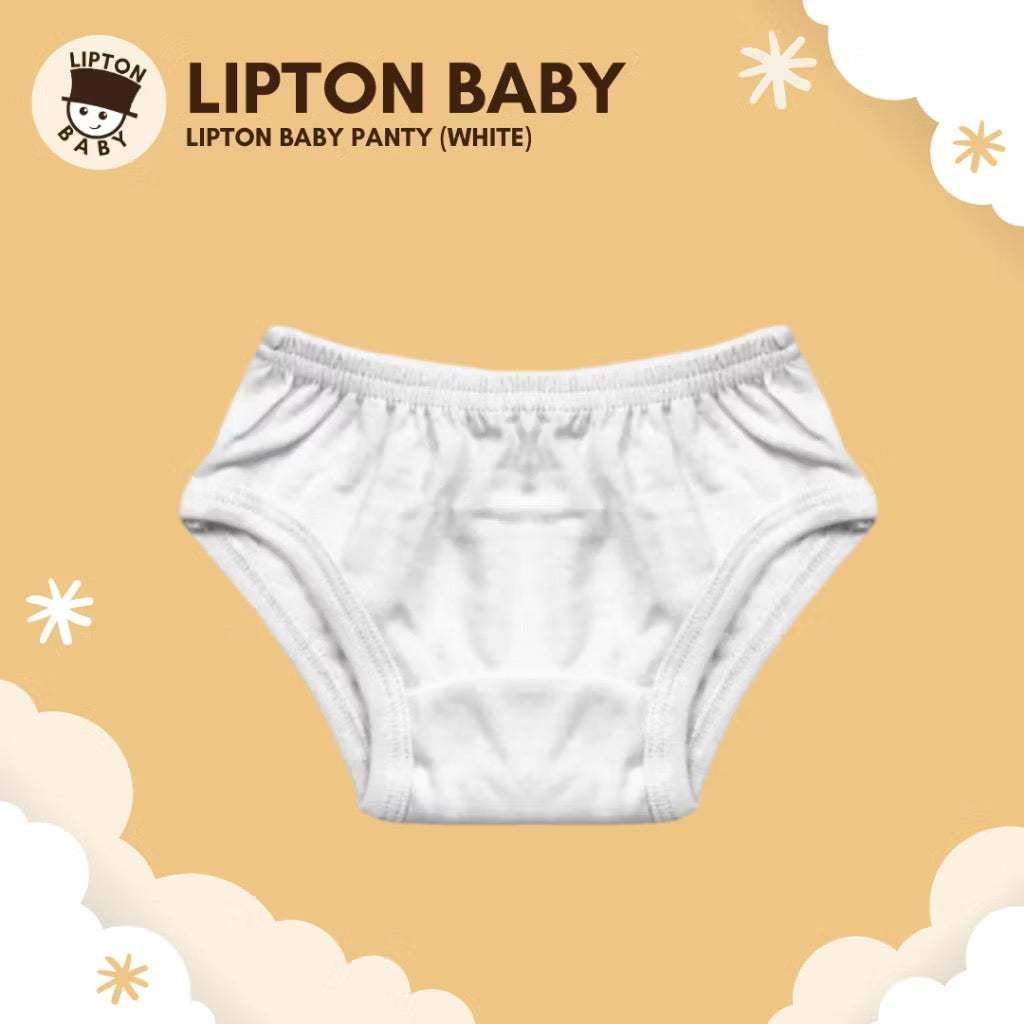 Lipton Baby Panty By 3's: Pink and White
