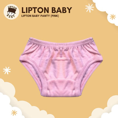 Lipton Baby Panty By 3's: Pink and White