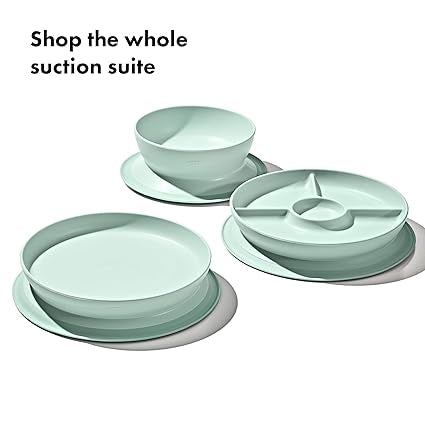 OXO TOT STICK AND STAY SUCTION DIVIDED PLATE