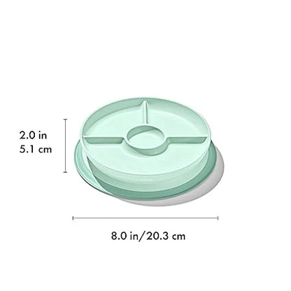 OXO TOT STICK AND STAY SUCTION DIVIDED PLATE
