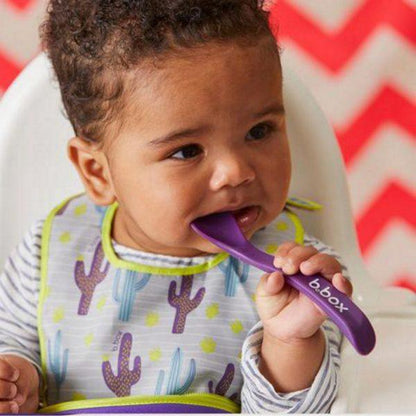 B.box Flexible Silicone Spoon Set