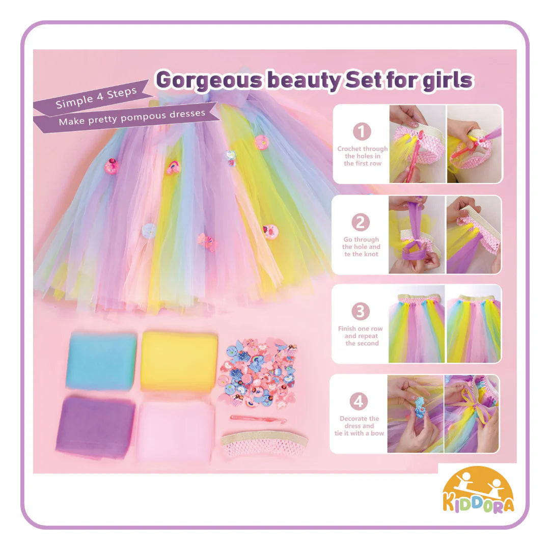Kiddora Princess Skirt DIY Kit