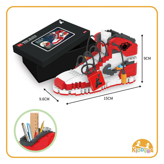 Kiddora Sneaker Bricks Pencil Holder