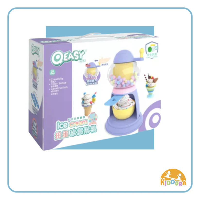(CLEARANCE SALE) Kiddora Ice Cream Maker Claydough Set