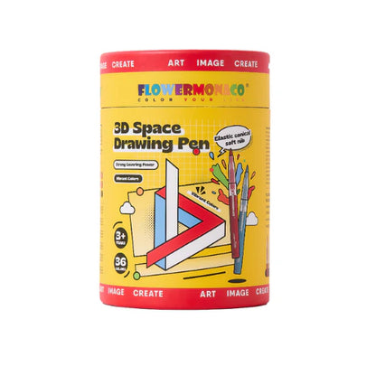 Flower Monaco 3D Space Drawing Pen Set (36 Colors)