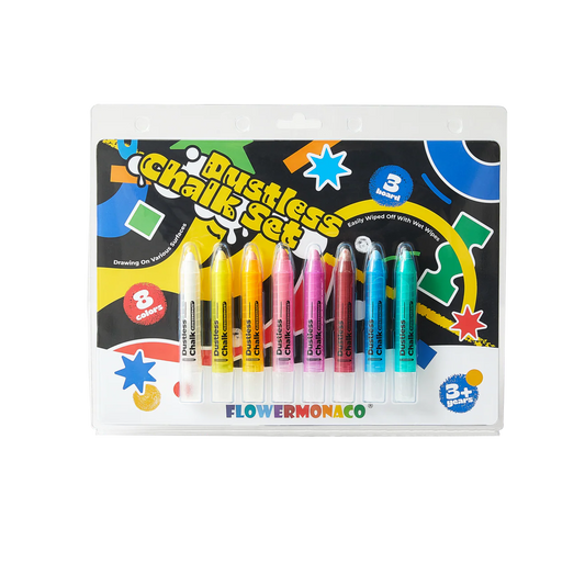Flower Monaco Dustless Chalk Set