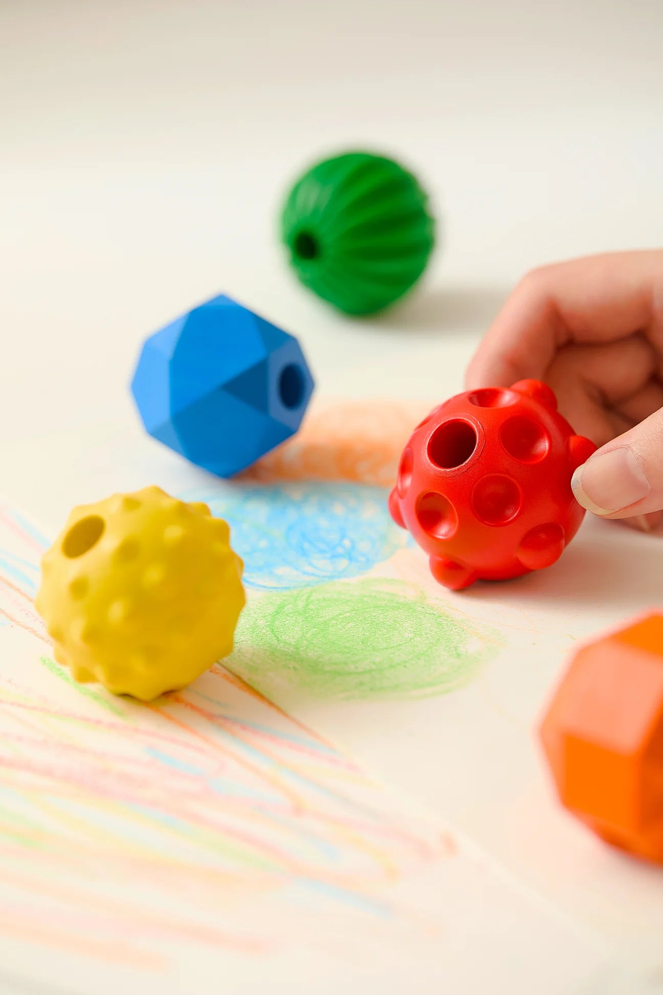 Flower Monaco Tactile Crayons