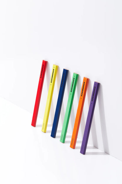 Flower Monaco Sketching Colored Pencils (6 Colors)