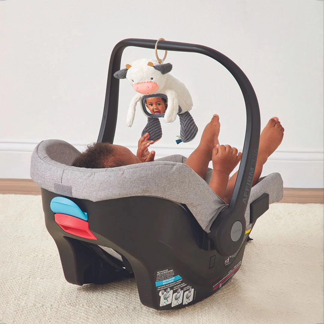 Itzy Ritzy Bitzy Mirror Sensory Tummy Time and Travel Toy