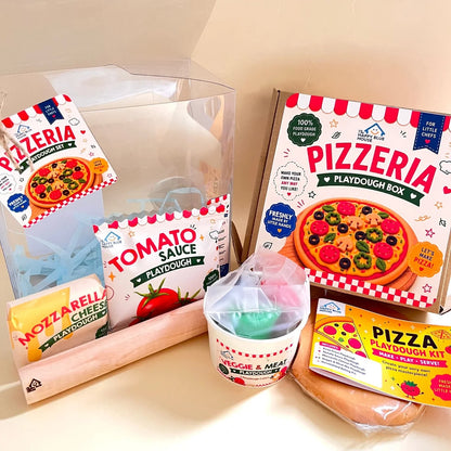 The Happy Bluehouse Pizzeria Playdough Box