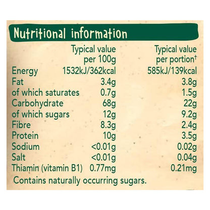 Organix Banana & Plum Baby Porridge 200g [7 mos+]