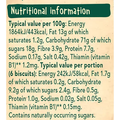 Organix Farm Animal Biscuits 100g [12 mos+] (Organic, No Added Sugar)