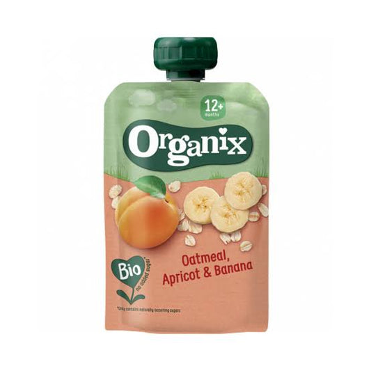 Organix Oatmeal, Apricot & Banana 100g