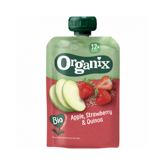 Organix Apple, Strawberry & Quinoa 100g