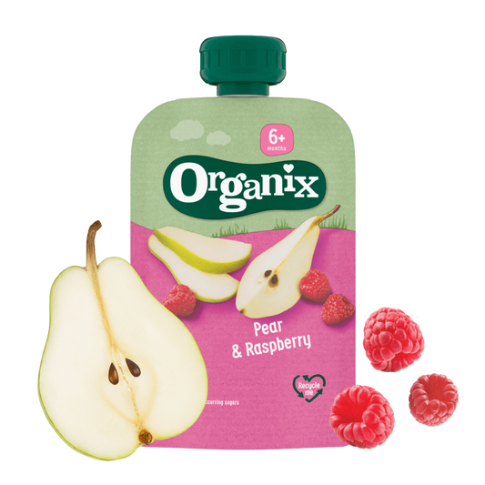 Organix  Pear Raspberry 6m+ | 100g