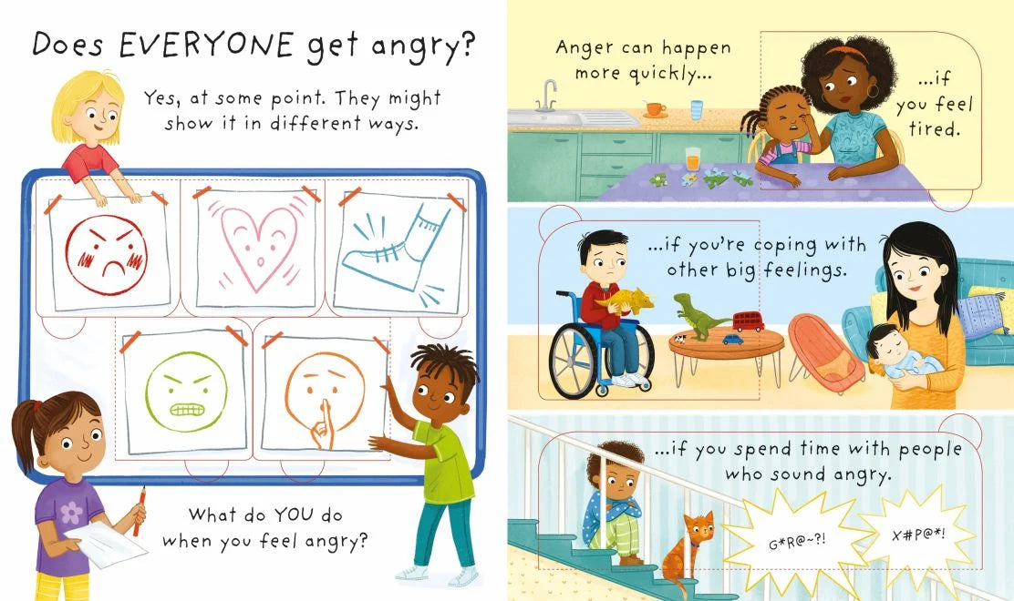 Usborne Very First Questions and Answers: Why Do I (Sometimes) Get Angry?