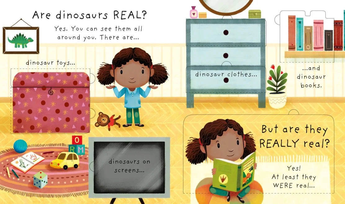 Usborne Very First Questions and Answers: Are Dinosaurs Real?