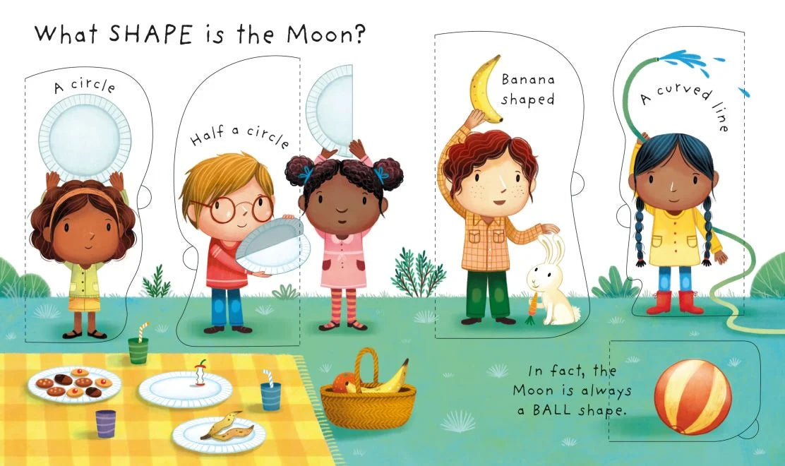 Usborne Very First Questions and Answers: What is the Moon?
