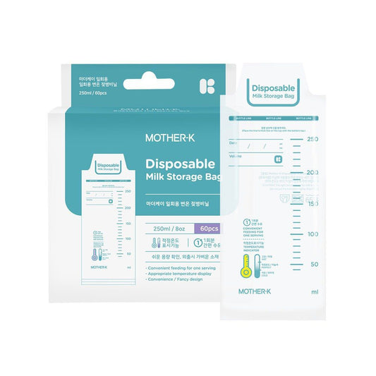 Mother-K - Disposable Feeding Bottle Milk Storage Bag  - 250ml - 60s