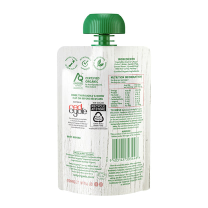 Only Organic Baby Food Wild Rice Risotto & Spring Lamb 120g [6 mos+]