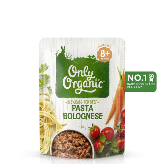 Only Organic Baby Food Pasta Bolognese 170g [8 mos+]