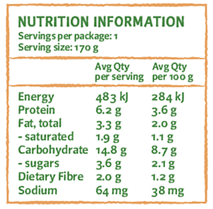 Only Organic Baby Food Chicken, Vegetables & Star Pasta 170g [8 mos+]