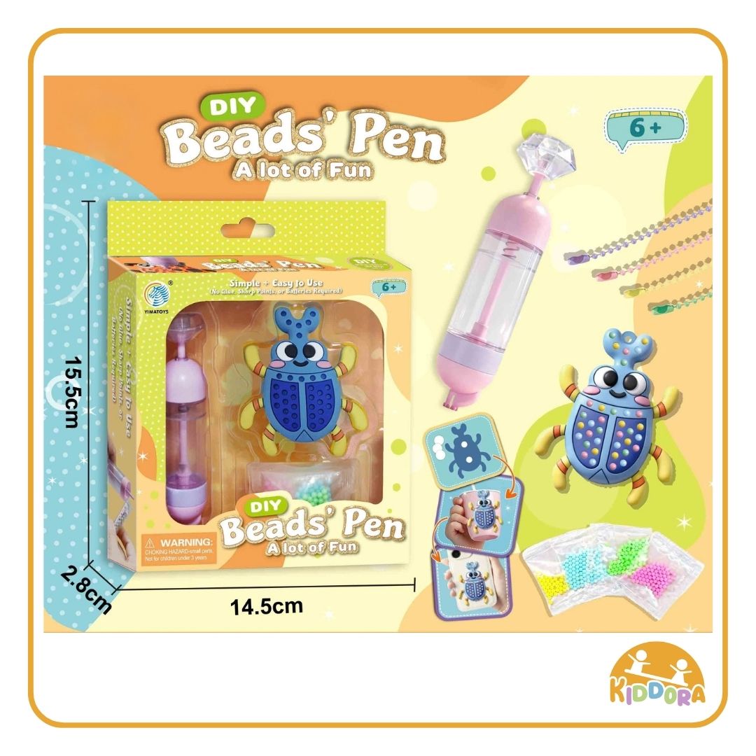Kiddora Bead Pen Bug Charm