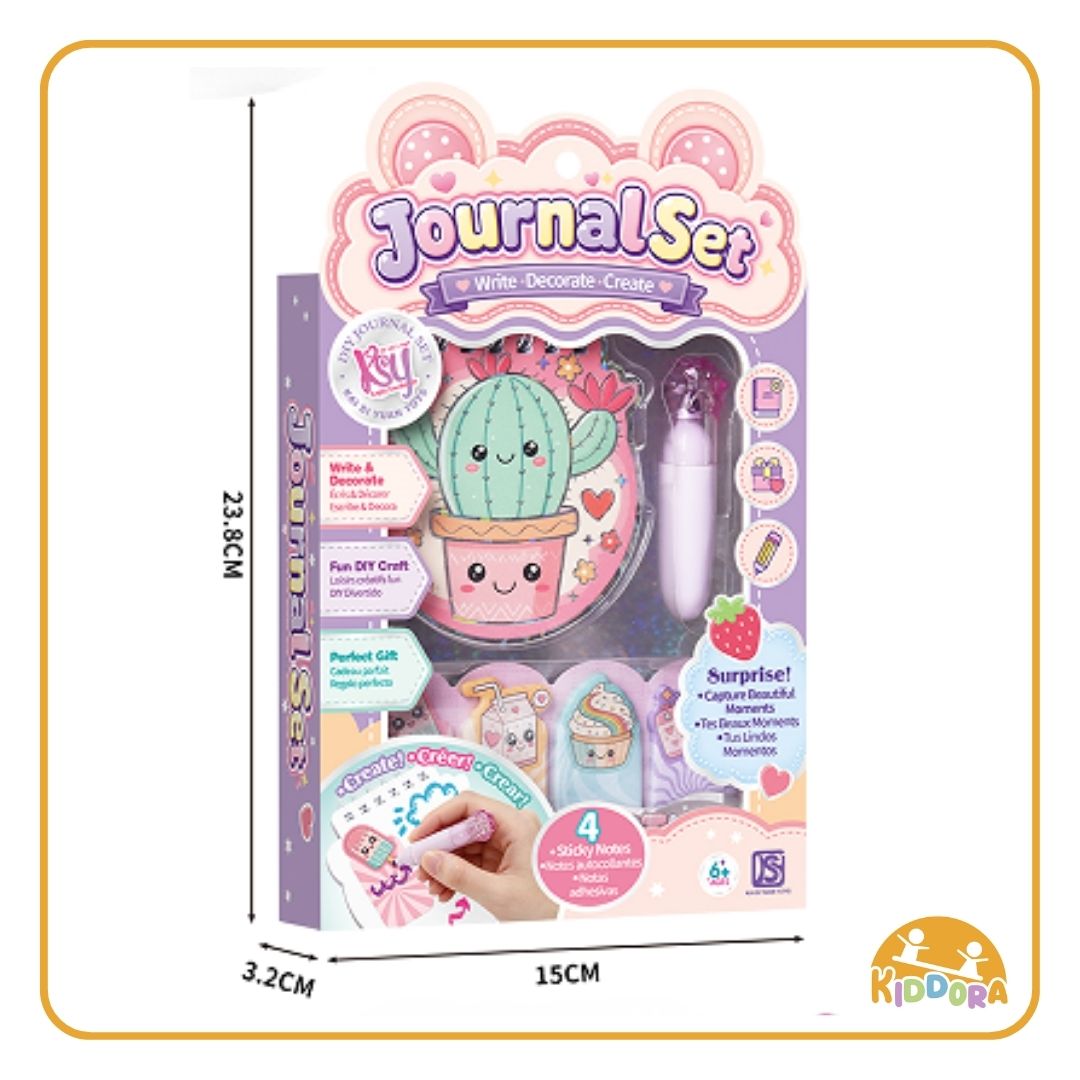 Kiddora Cactus Journal Set