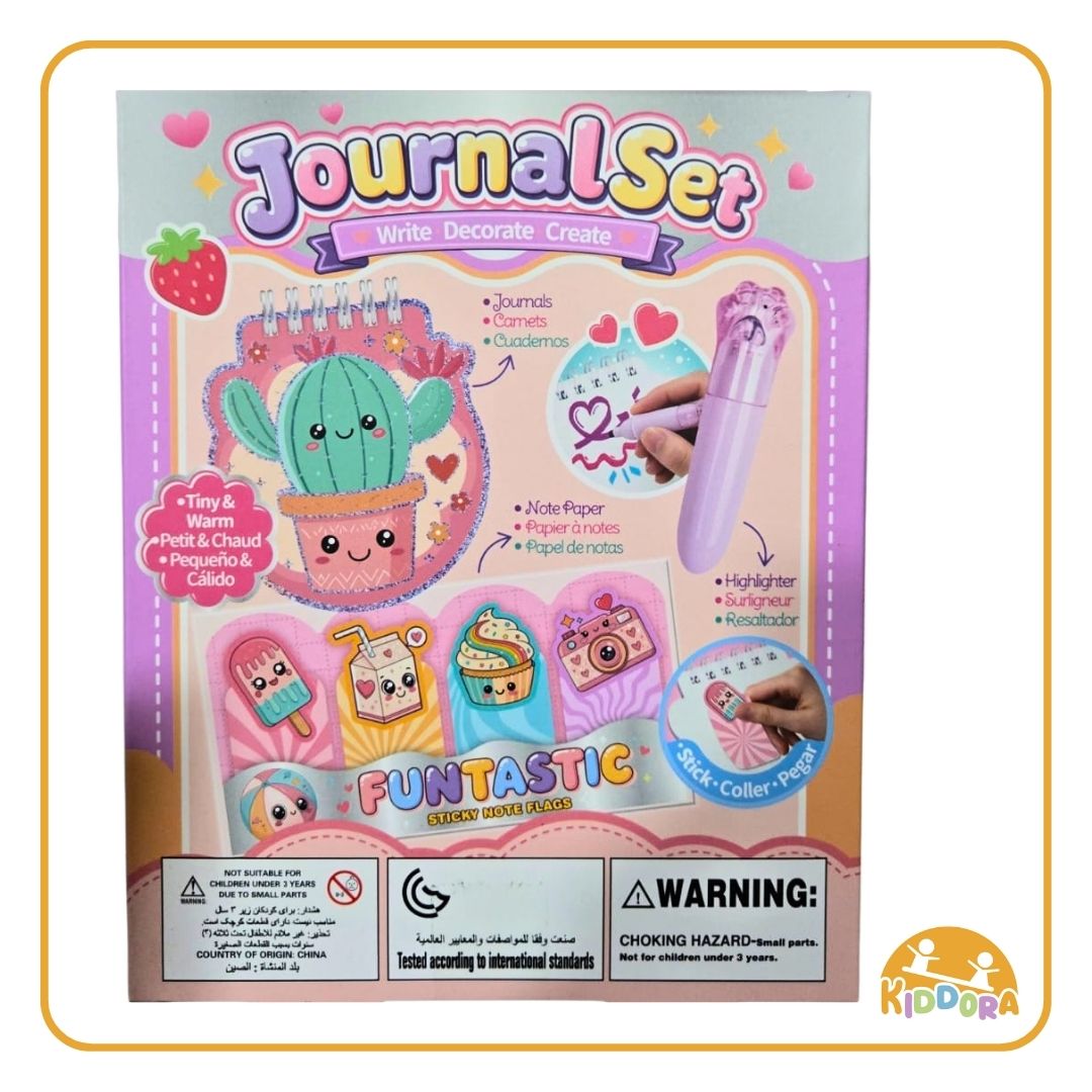 Kiddora Cactus Journal Set