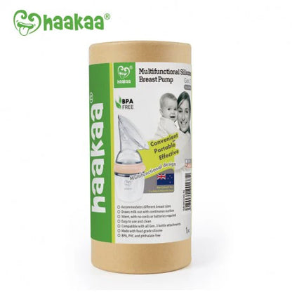 Haakaa Gen 3 Silicone Breast Pump Grey Color