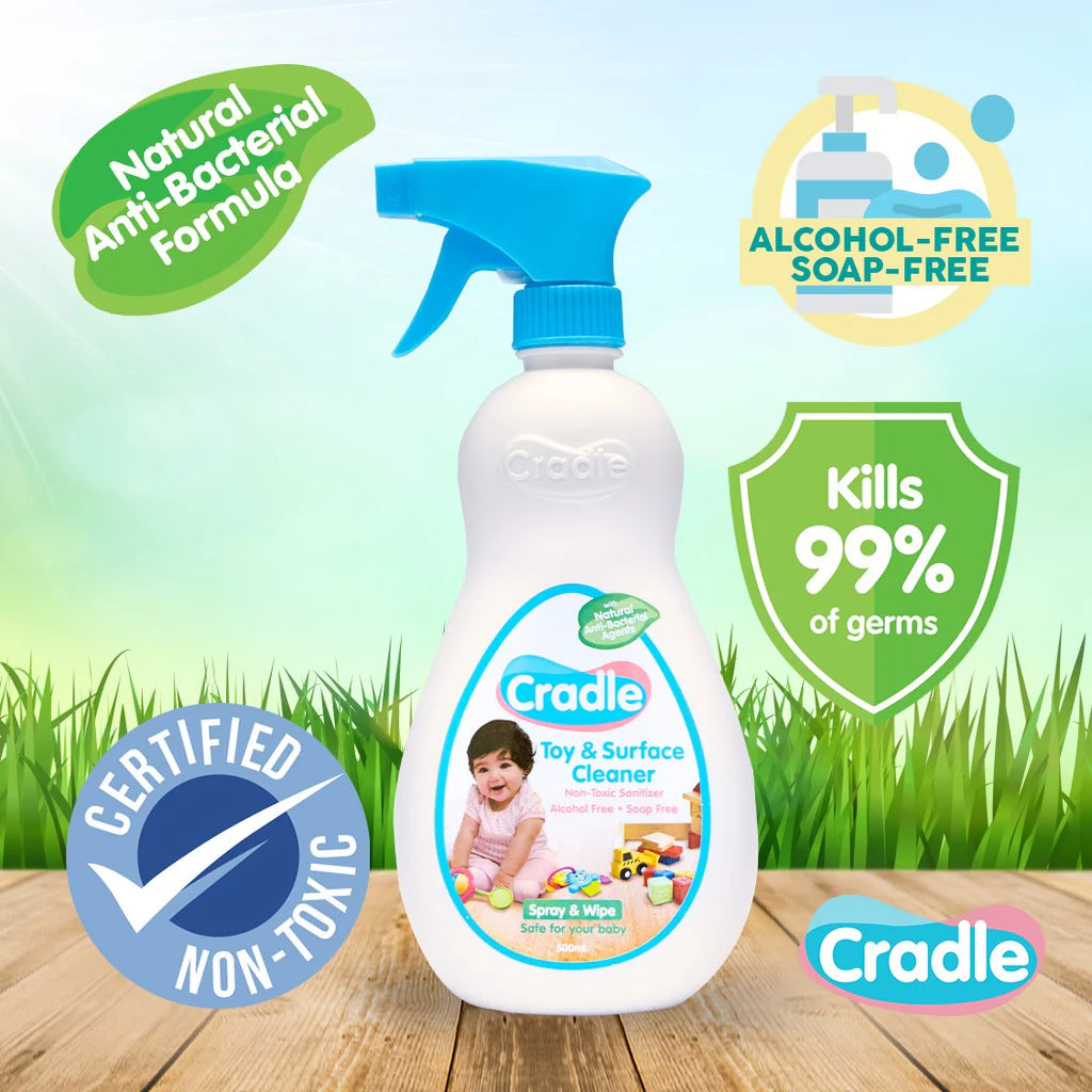 Cradle Natural Toy and Surface Cleaner